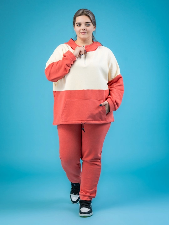 Ayollar sport kostyumi, katta o‘lchamli, big size, plus size, ayollar kiyimlari
