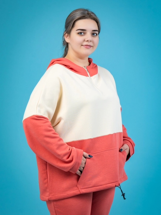 Ayollar sport kostyumi, katta o‘lchamli, big size, plus size, ayollar kiyimlari