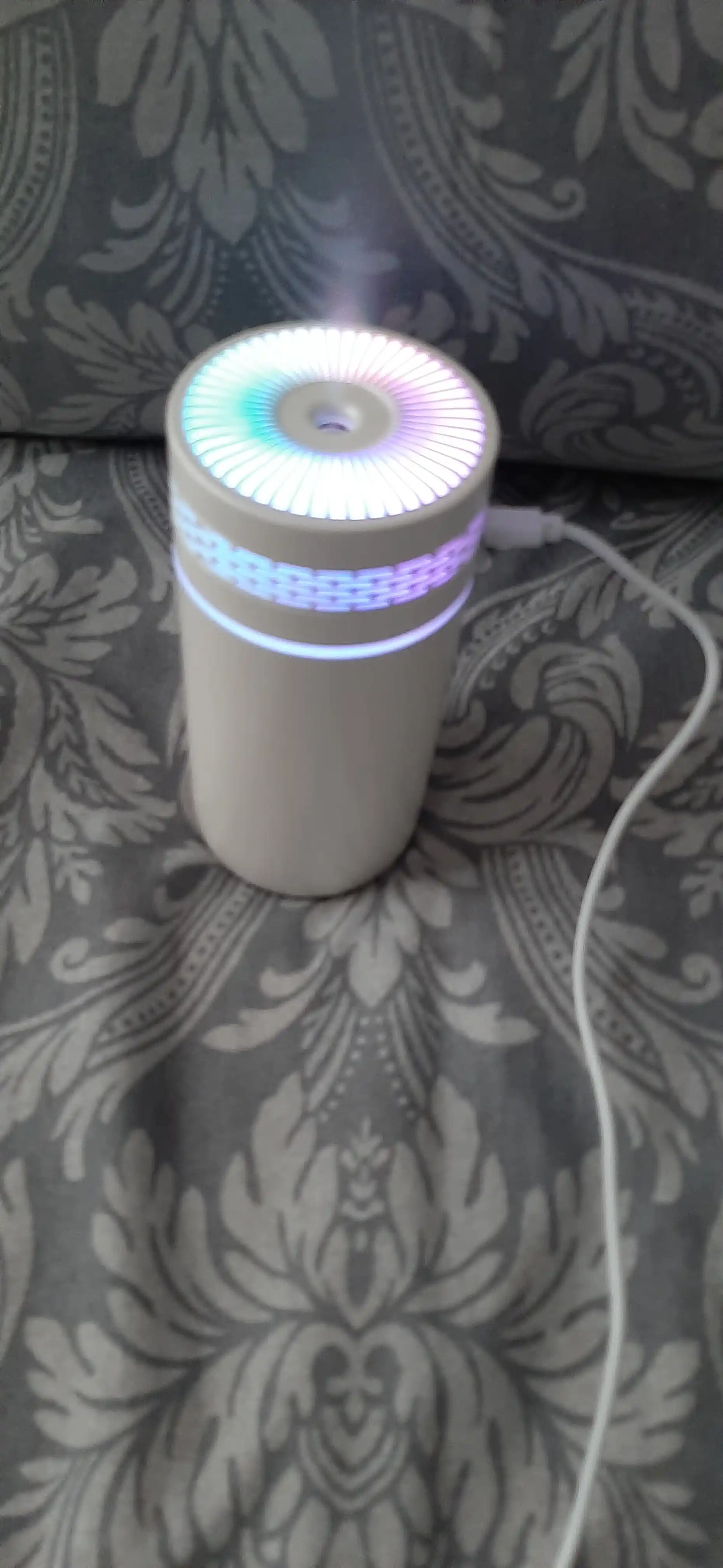 Увлажнитель воздуха с лампой для стола Humidifier для офиса и автомобиля