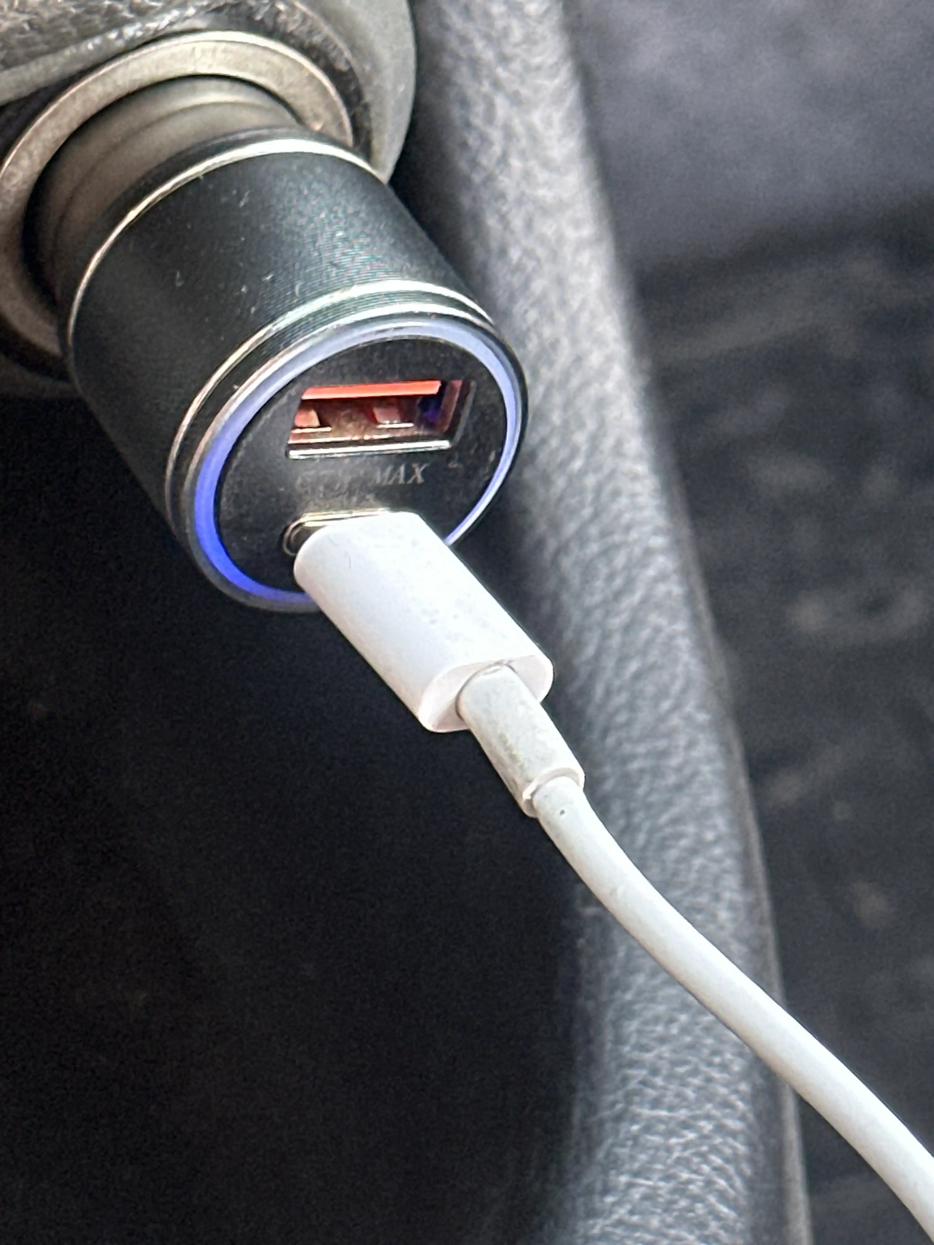 Автомобильное зарядное устройство, USB-A+Type C, 67 Вт 
