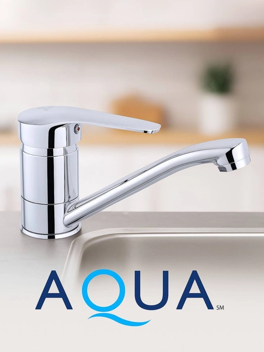 Moyka AQUA Chrome Kitchen Mixer Tap - 