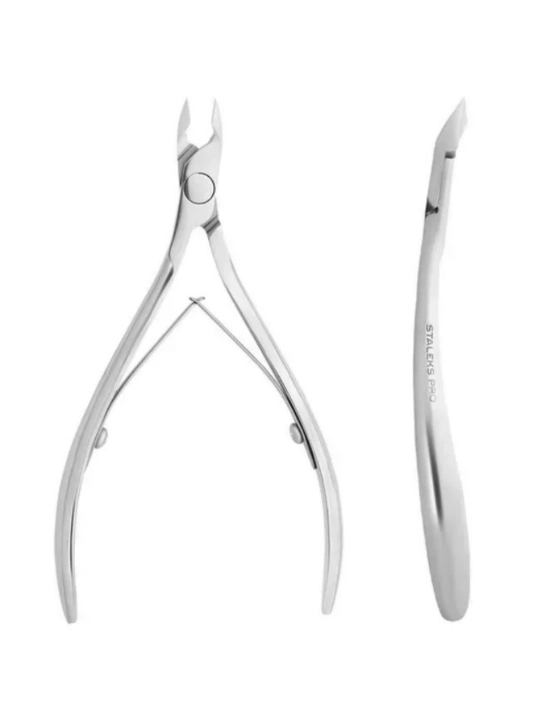 STALEKS Kutikula, manikyur va pedikyur uchun professional qisqichlar, EXPERT, 80, 6 mm