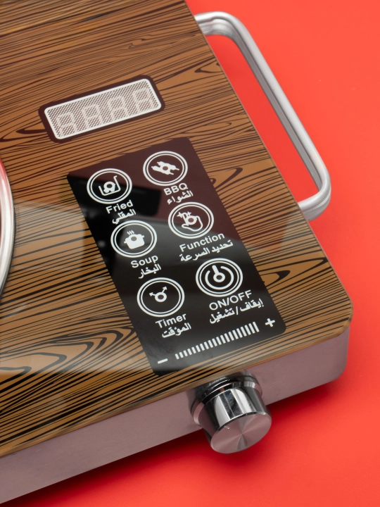 Elektro plita Infraqizil sensorli stol usti , oshxona uchun, universal
