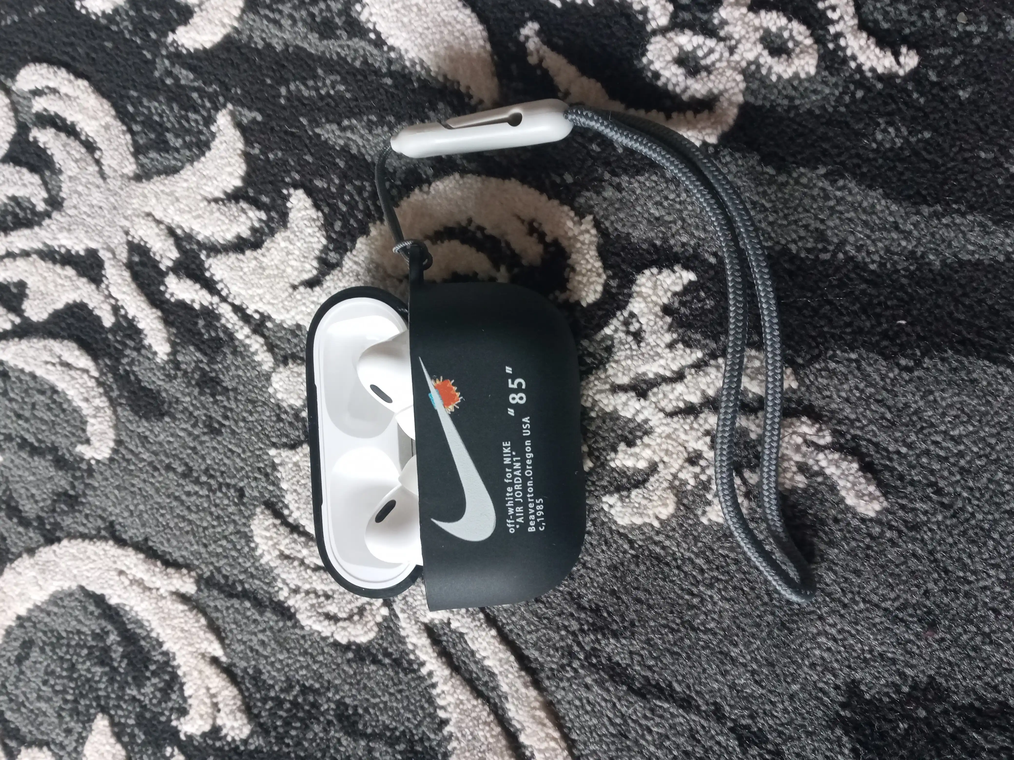Матовый чехол для наушников Airpods 3, Airpods Pro,Airpods 2pro, 3, 4, с притом "uzb'"