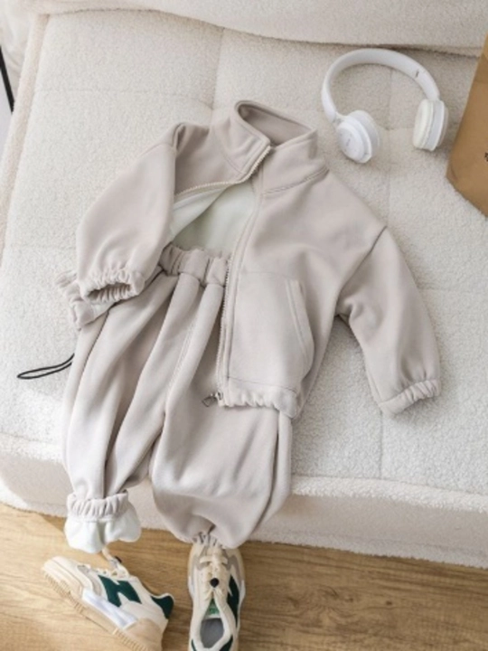 "Comfort Basic" bolalar sport kostyumi-bluzka va fermuarli shimlar - 