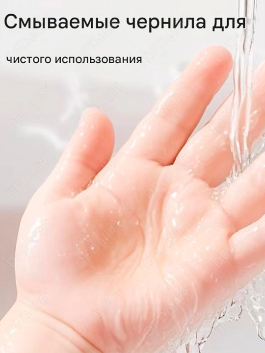 Фломастеры, 6 цв WOW EC170-6 Deli, 170-6-EC