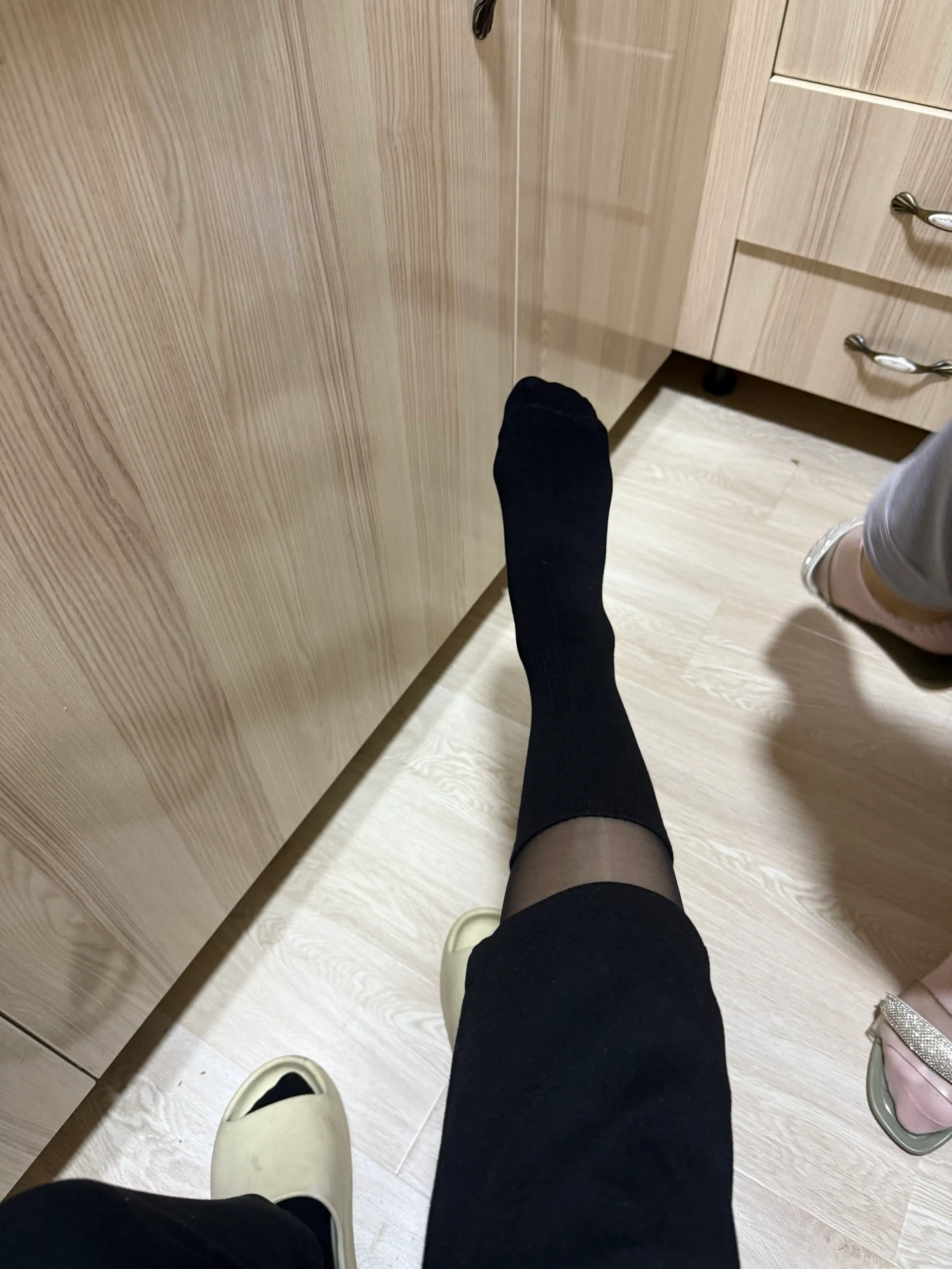 Однотонные носки длинные, набор 3-5 пар, для женщин и мужчин