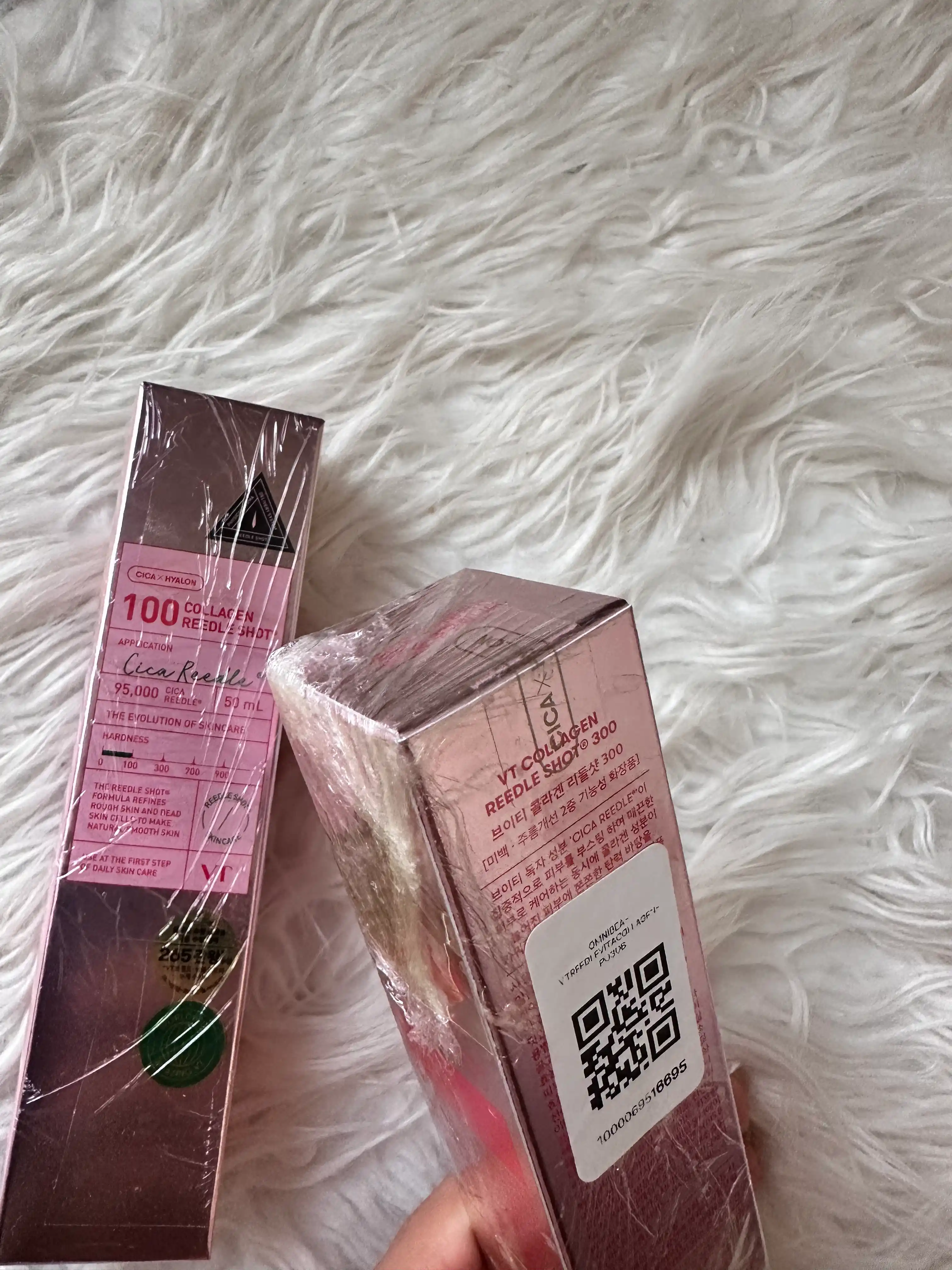 VT Cosmetics Reedle Shot: Collagen, Vita-Light, PDRN, Reti-A, Red 100/300 turlari, 50 ml