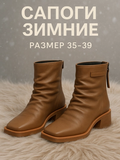 Модные трендывые сапожки для девушек и женщин