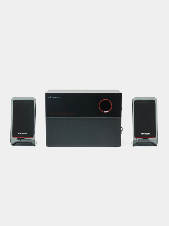 Microlab M-200BT 2.1 Kolonka, 40W, Bluetooth, Akustik Tizim, Kuchli Bass, Kompyuter - 