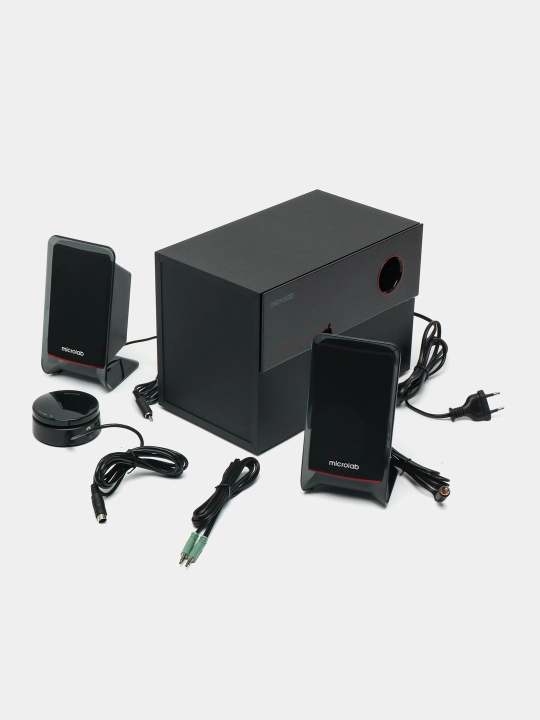 Microlab M-200BT 2.1 Kolonka, 40W, Bluetooth, Akustik Tizim, Kuchli Bass, Kompyuter