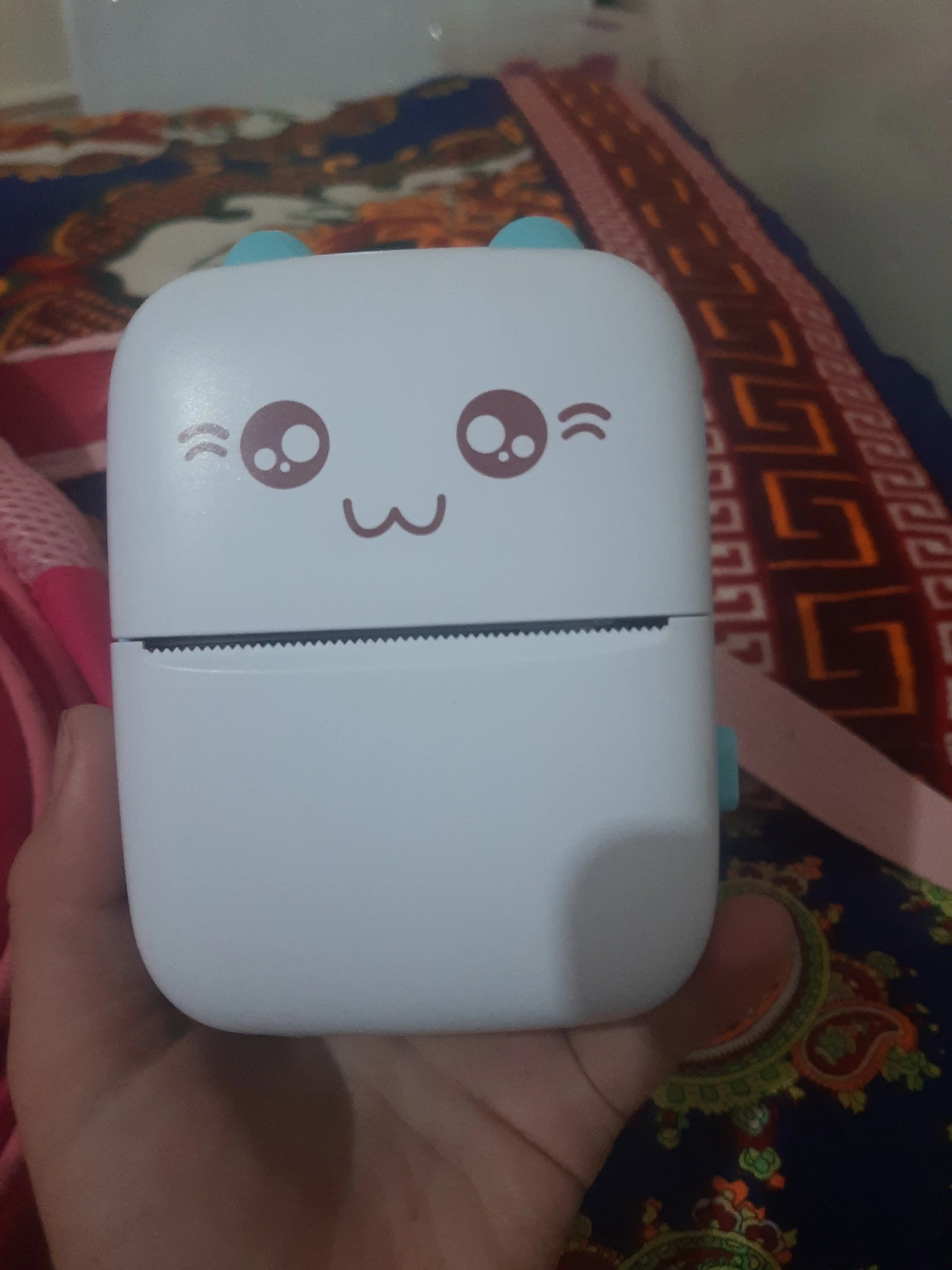 Bolalar uchun Bluetooth bilan telefon uchun simsiz mini termal printer
