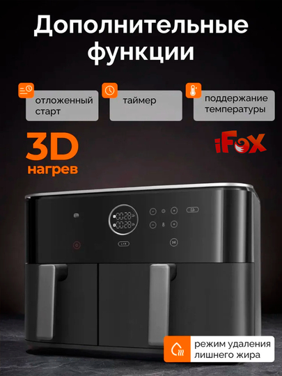 Xiaomi Smart Air Fryer aerogril, 4,5 litr, 5,5 litr, 6 litr, 6,5 litr, 10 litr, 12 litr