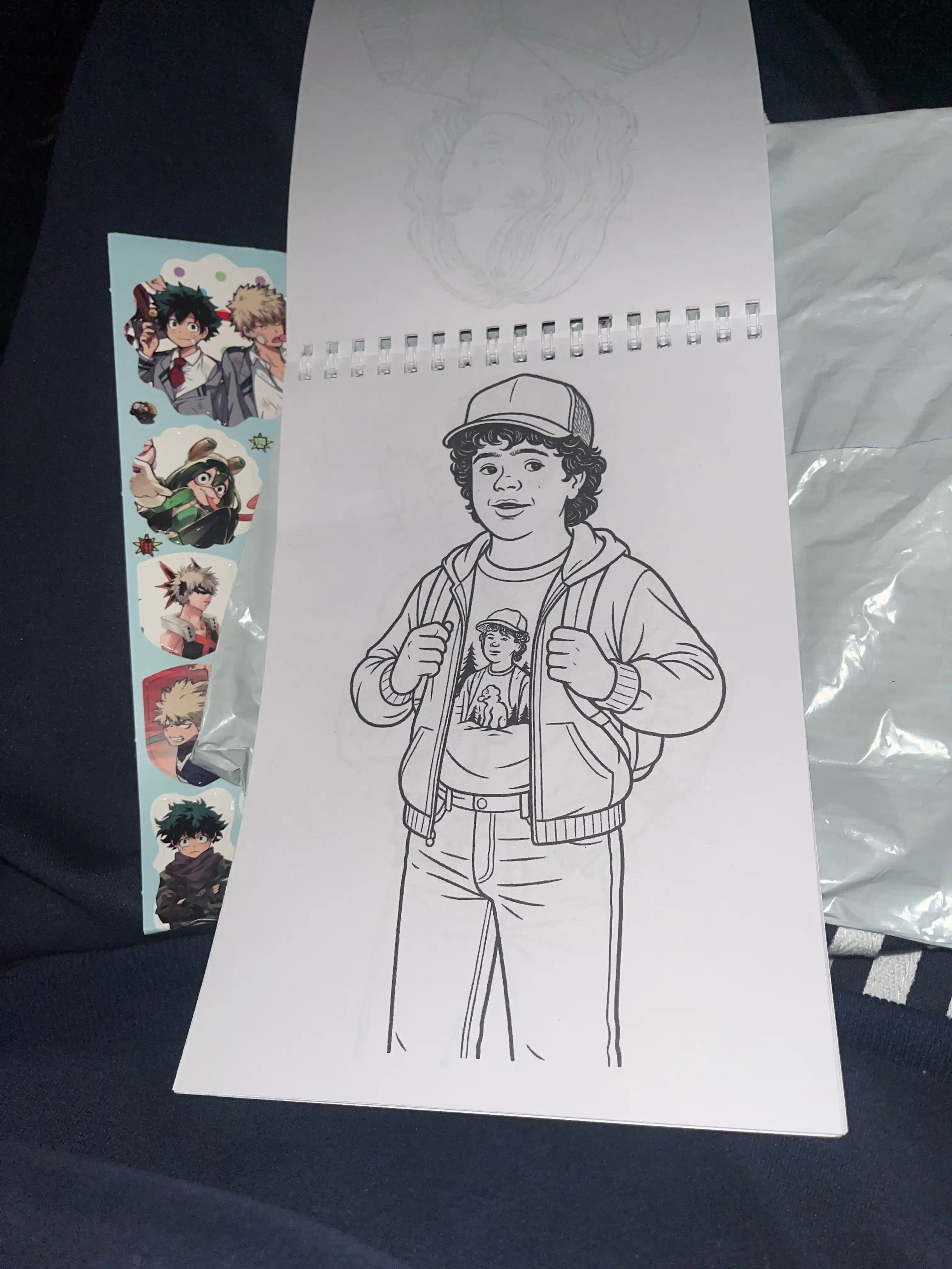 Stranger Things rasamka Zootopia, 25 varaq, A5 va A6 formatda, juda g‘alati ishlar seriali