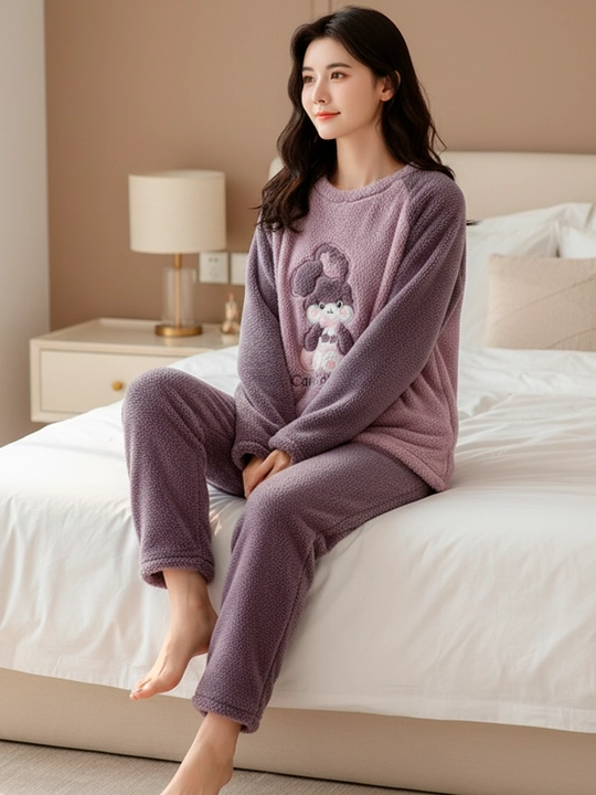 Ayollar momiq pijamasi
