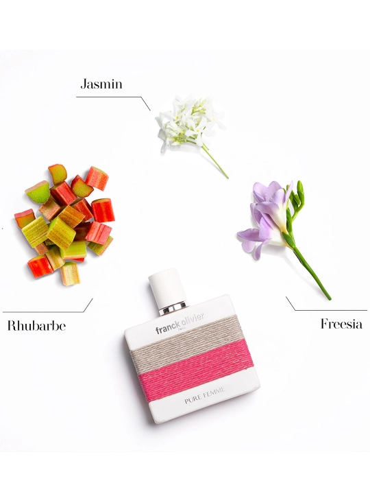 Franck Olivier Pure Femme EDP, parfyumlangan suvi ayollar uchun, gulli-mevali, 100 ml, Fransiya