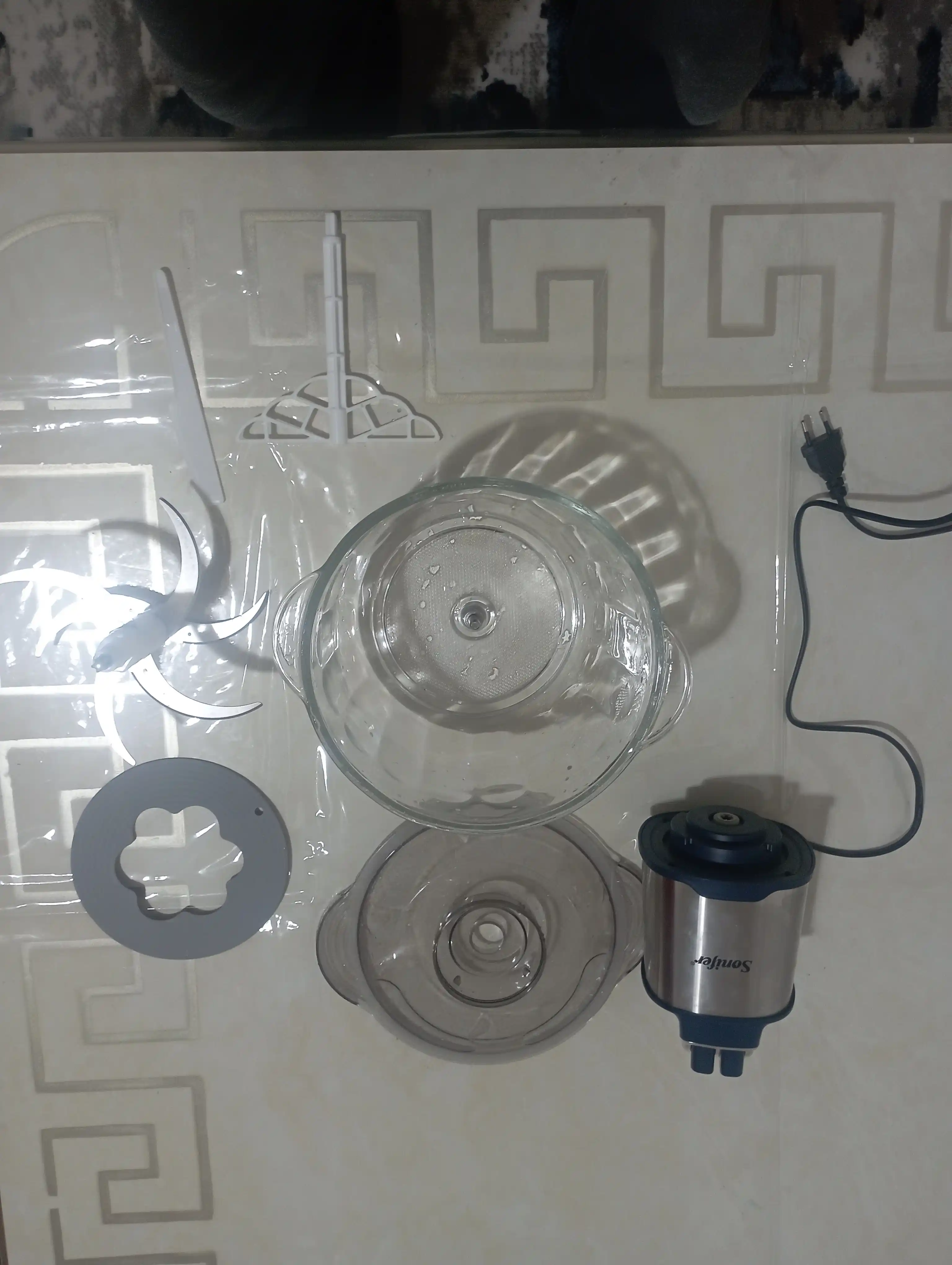 Elekt maydalagich Sonifer SF-8123, 4 litr, сhopper, blender, mikser, gosht maydalagich