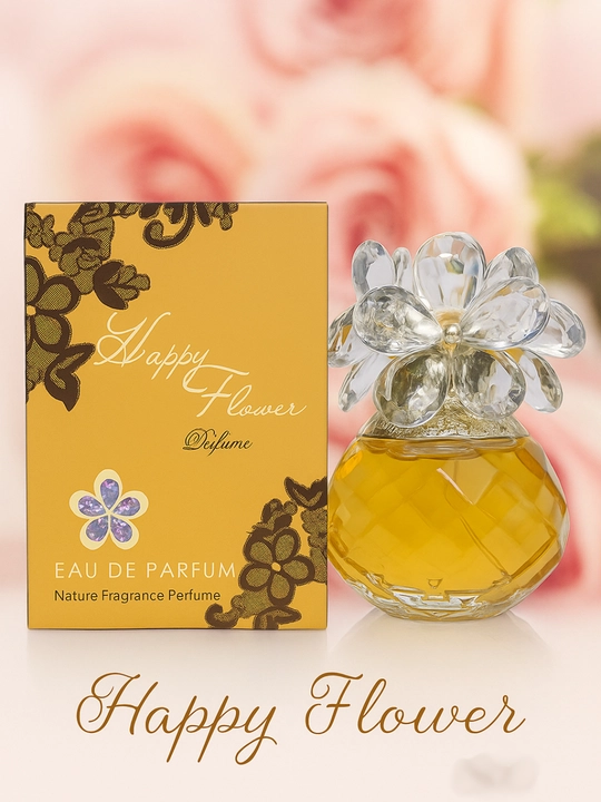 Happy Flower – Gul iforli klassik ayollar atiri (55 ml) - 
