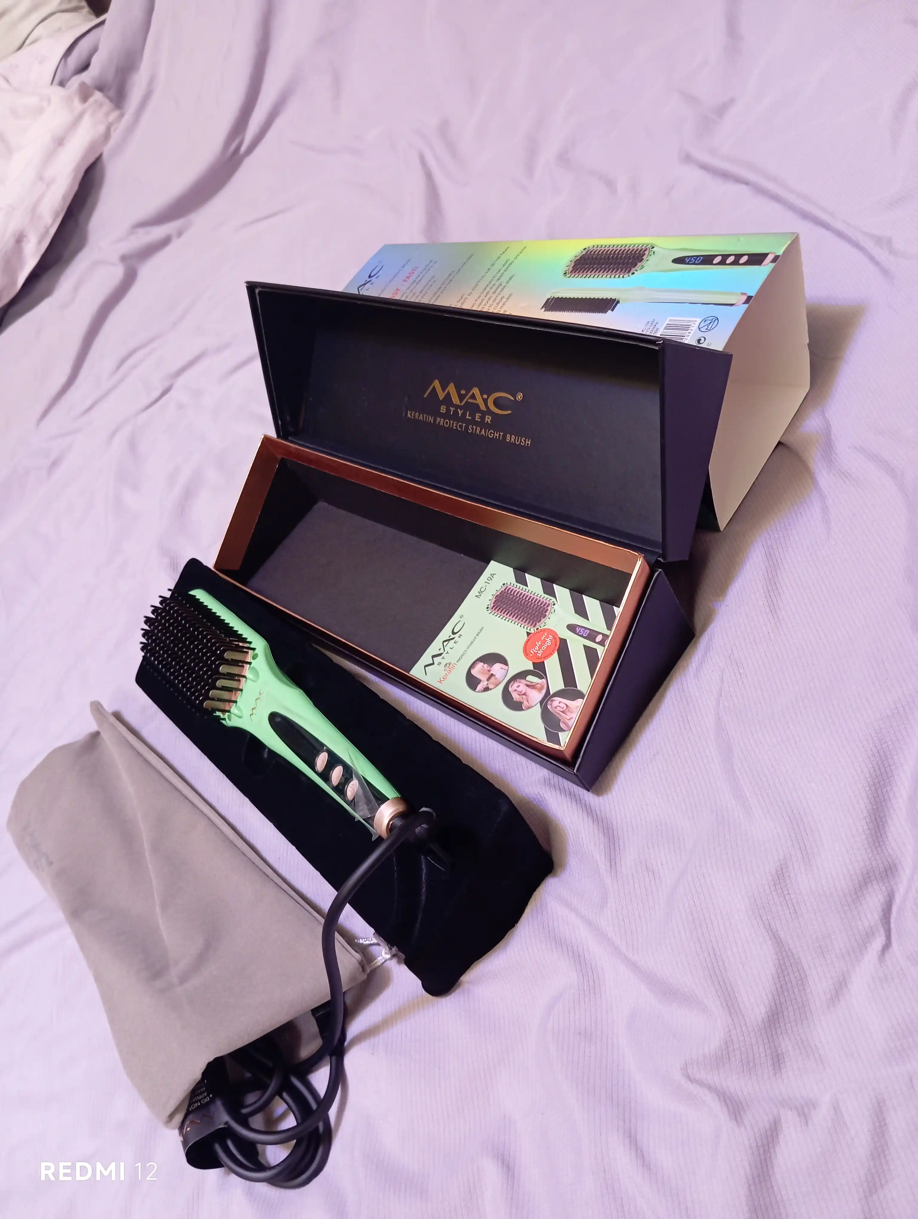 Professional MAC STYLER sochni quritish va ukladka uchun soch quritgich-tarog'i