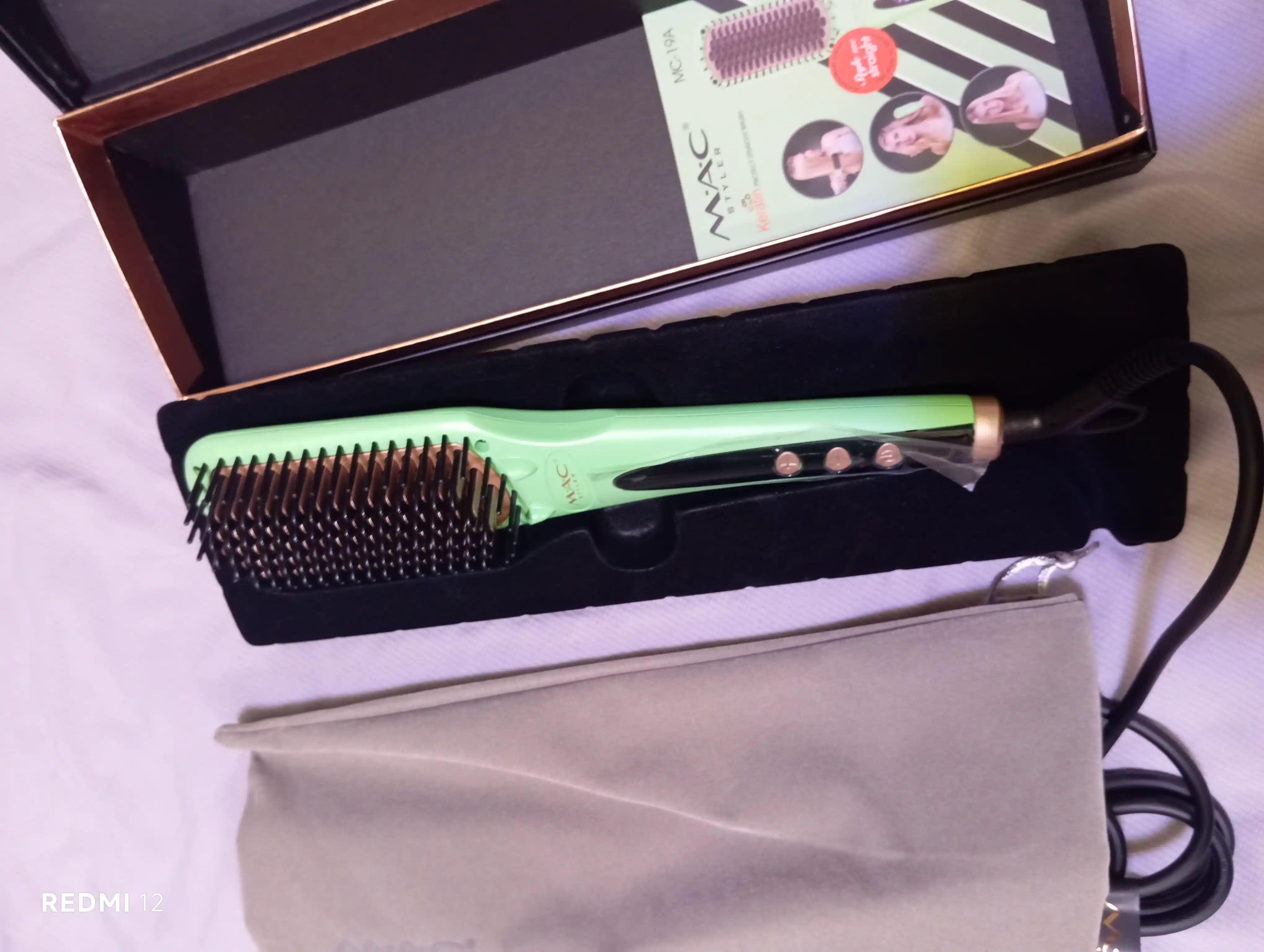 Professional MAC STYLER sochni quritish va ukladka uchun soch quritgich-tarog'i