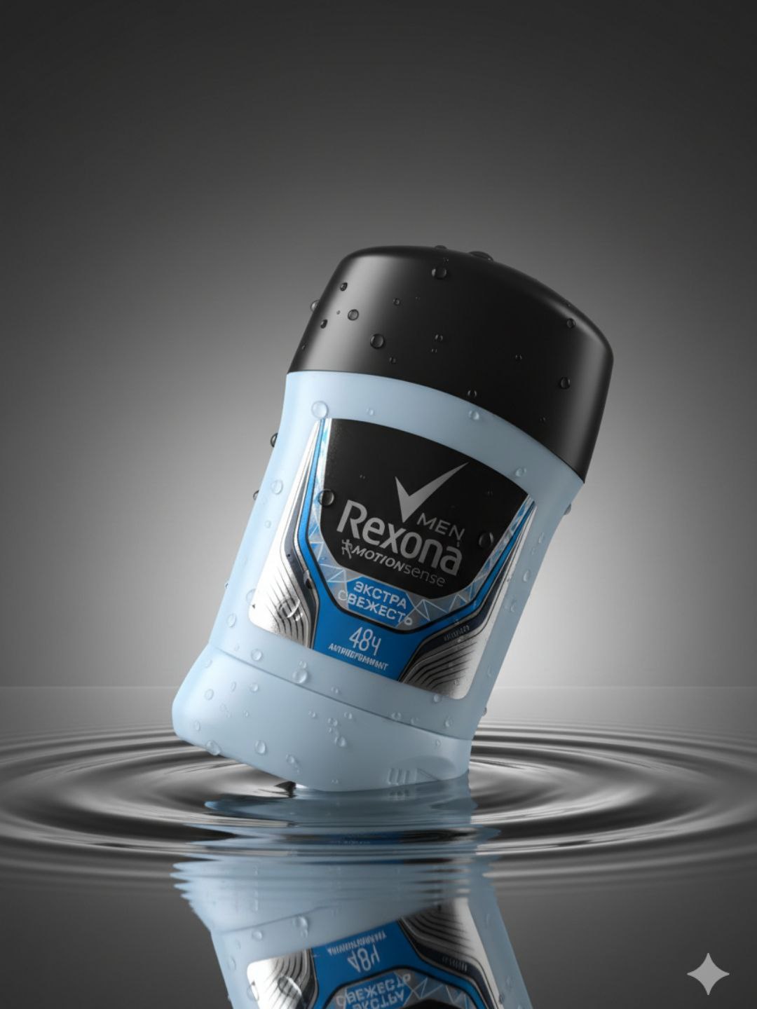 Дезодорант-антиперспирант для мужчин Rexona Invisible on Black and White, 40 мл - 