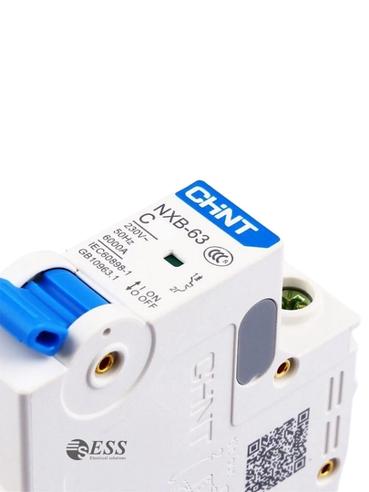 Bir fazali avtomatik o`chirgich NXB-63 6kA (1P, 2-63A) - 