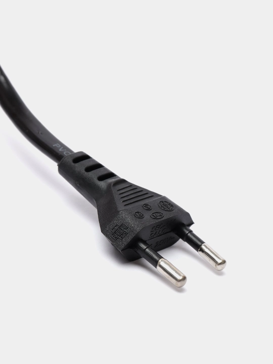 Кабель питания для ноутбука, компьютера, весов, горелки, шнур 3pin C5, 1,5 м, черный