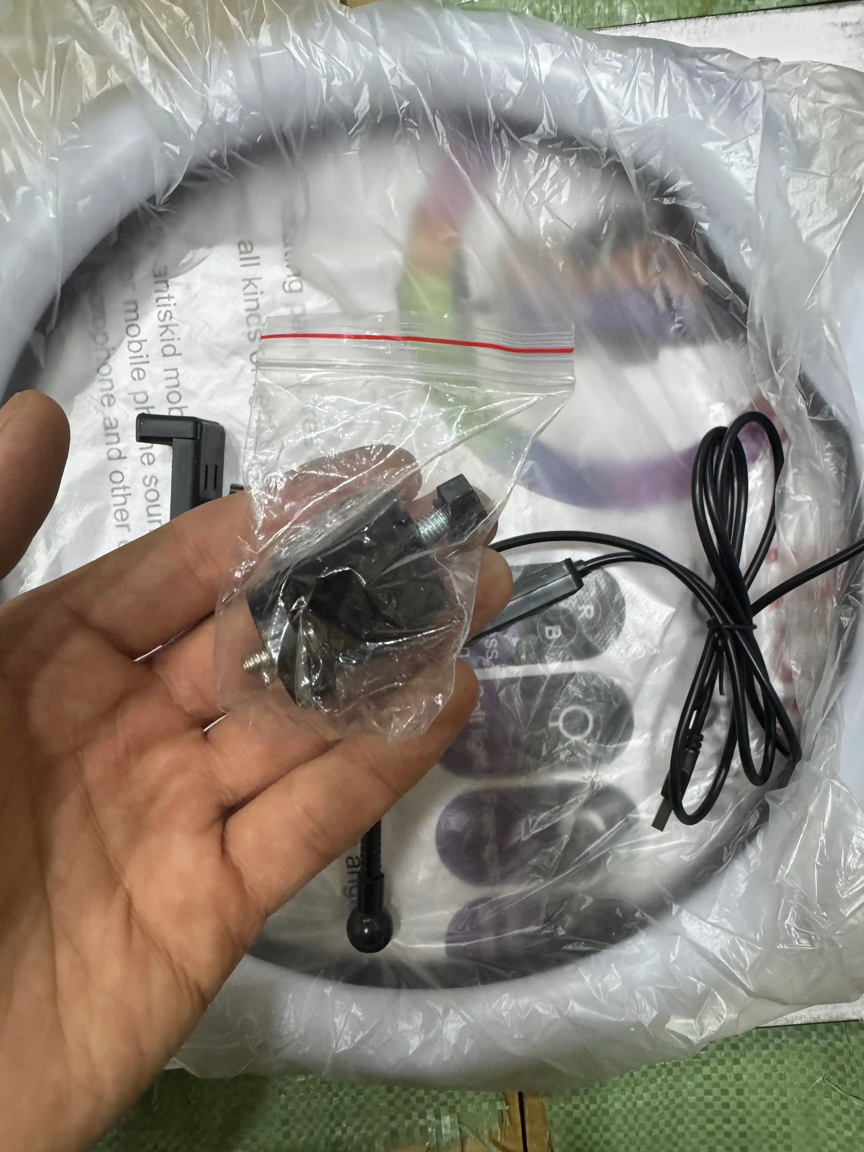 Selfi chiroq, svetodiodli, halqa chiroq, issiq yoritish, RGB, M26, M30, M33, M36