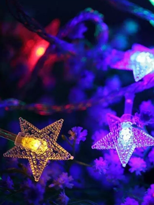 LED girlyanda “Yulduzchalar” va “Qor parchalar”, Yangi yil uchun, USB orqali 3, 6, 10 m