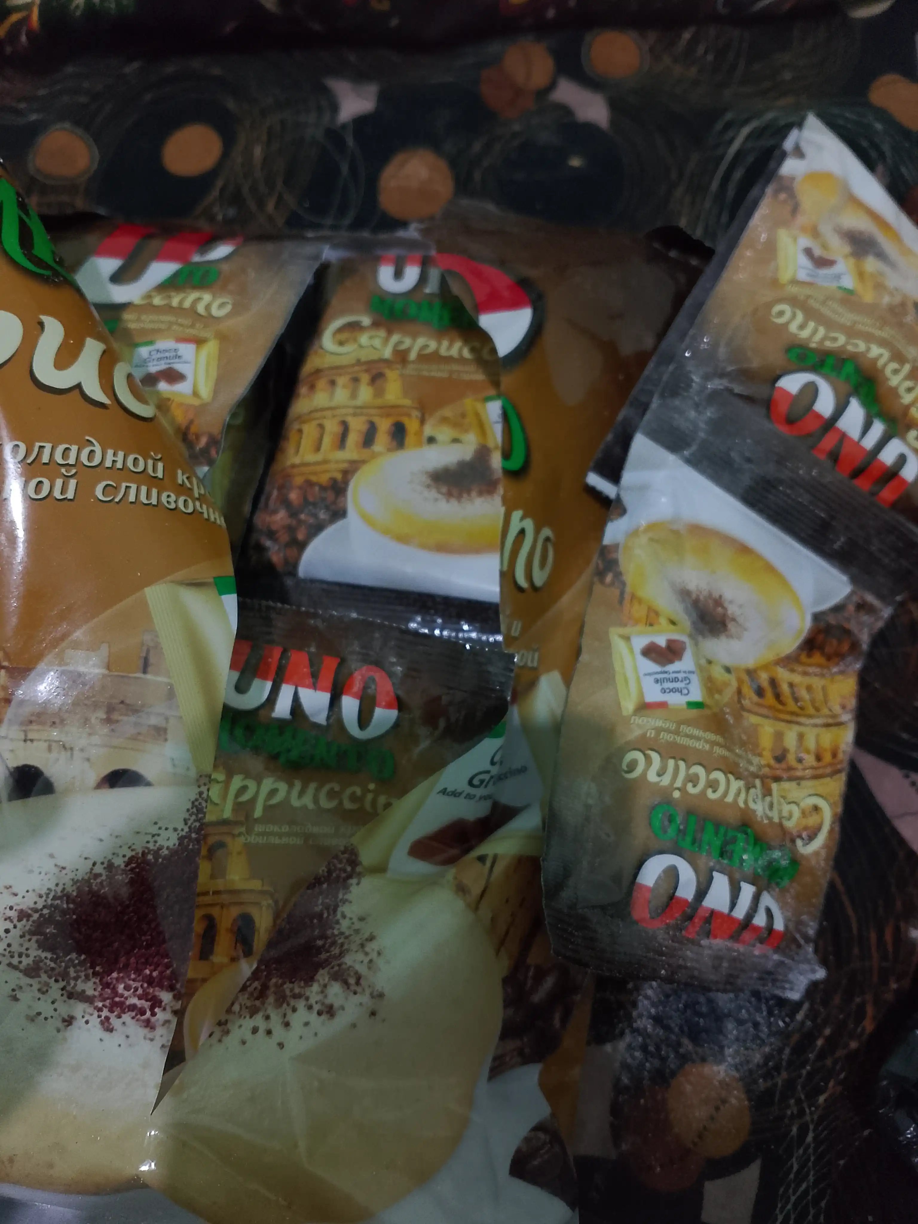 Кофе 500 г Uno Momento Cappucino, 20 шт
