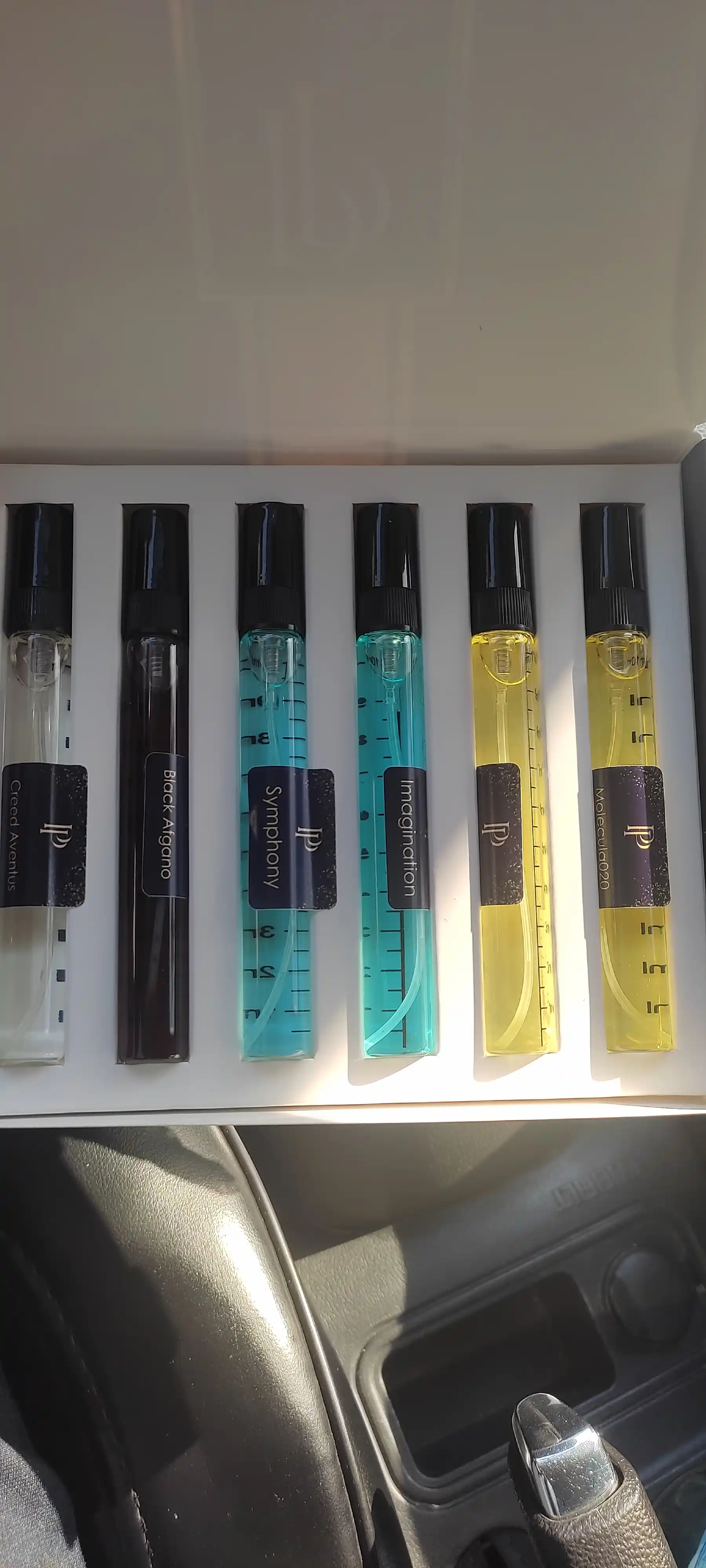 Erkaklar uchun atir, Symphony, Imagination, Kirke, Creed, Black Afgano, Molekula 020, 6n1