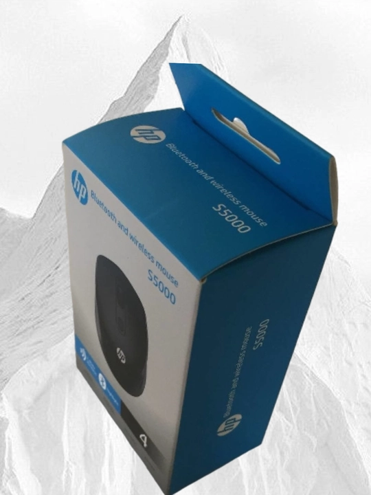HP S5000/W10 – Bluetooth va simsiz sichqoncha, ergonomik dizayn