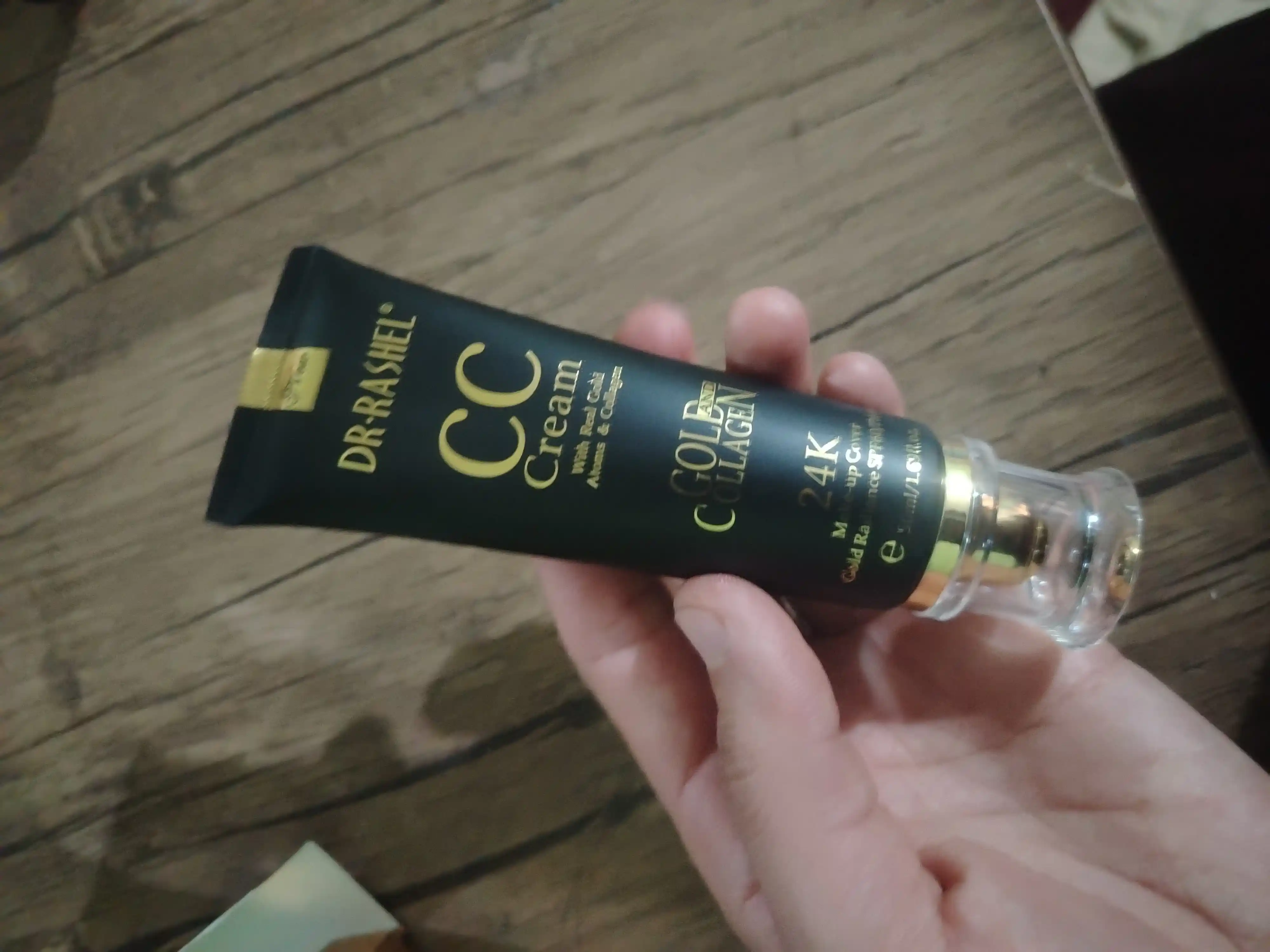 CC tonal kremi makiyaj uchun 24K gold collagen SPF60+, 50 ml