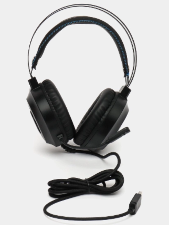 H100 Gaming Headset RGB yoritgichli, o‘yin quloqchinlari