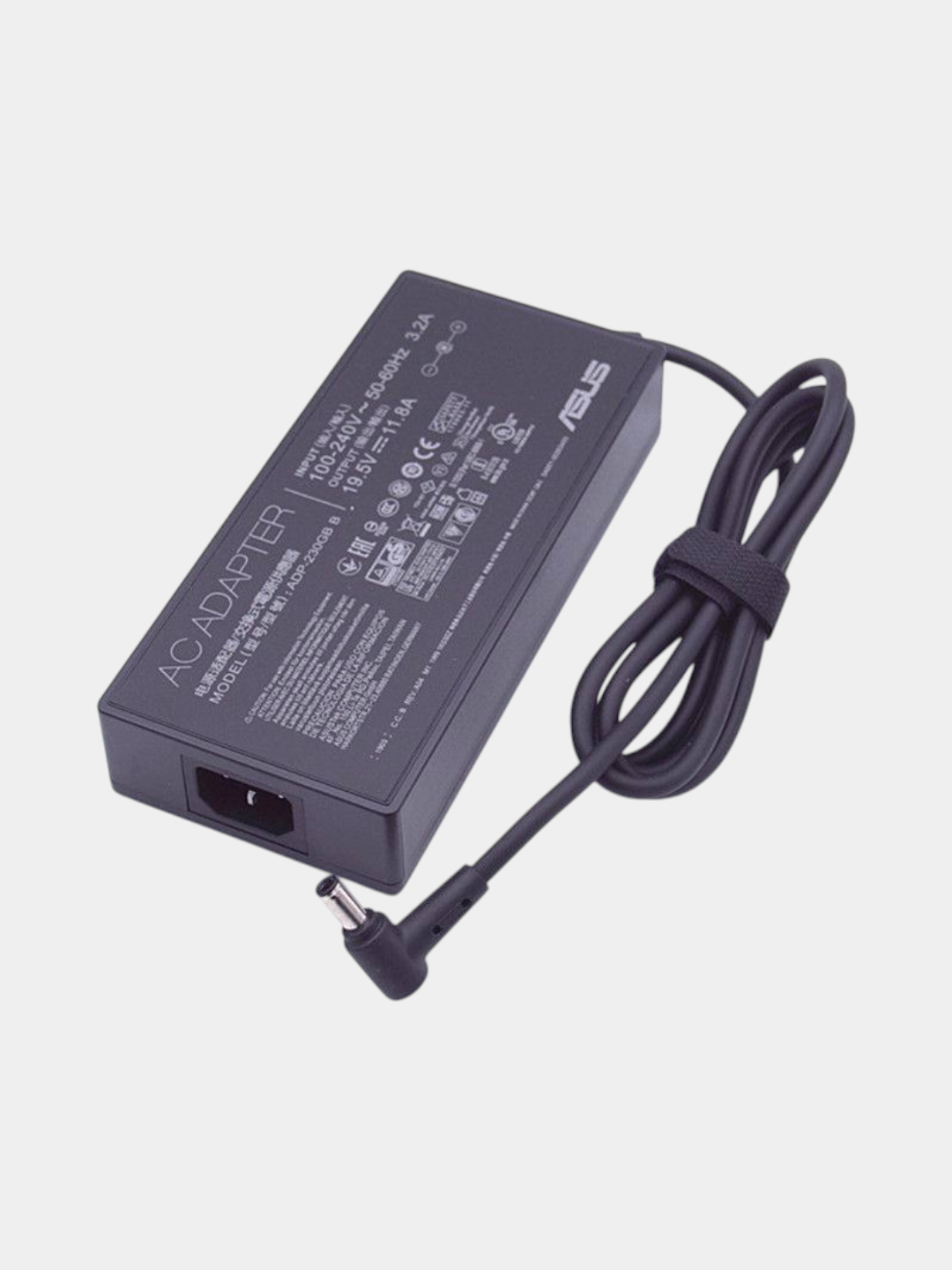 Блок питания для ноутбуков Asus 19.5V11A 230W толстый штекер 6x3.7 с иголкой внутри Slim