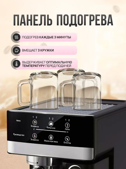 Кофемашина Sonifer SF-3535/3575 – 15–20 бар