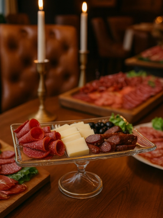 Bogema idish, sovg'a uchun, meva, shirinlik uchun, desert uchun