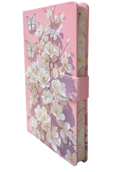 Ijodiy, 13*19, gulli yon daftar, qizlar uchun shaxsiy kundalik, B6 format, 110+ varaq