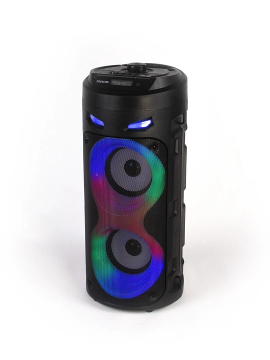 ZQS-4239S Karaoke BoomBox — мощный звук, яркий свет, атмосфера праздника