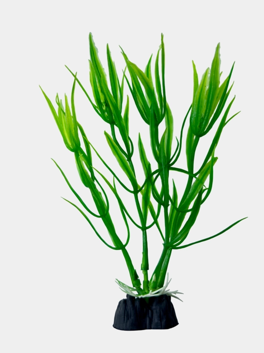 Akvarium о'simlik, 10 sm, suv osti bezaklari, sun'iy tabiiy bezak bezatish