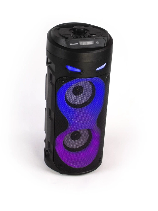 ZQS-4239S Karaoke BoomBox — мощный звук, яркий свет, атмосфера праздника