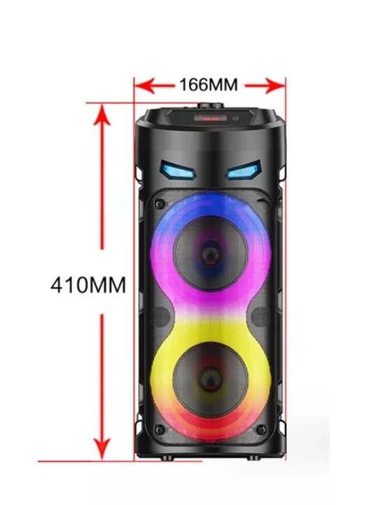 ZQS-4239S Karaoke BoomBox — мощный звук, яркий свет, атмосфера праздника
