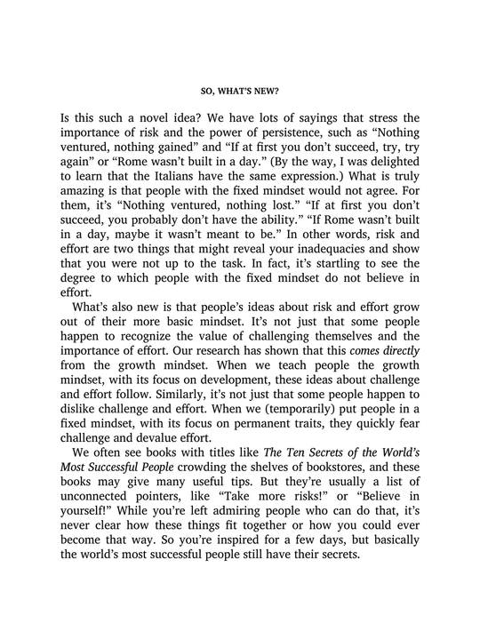 Mindset: The New Psychology of Success, Carol S. Dweck, Ph.D