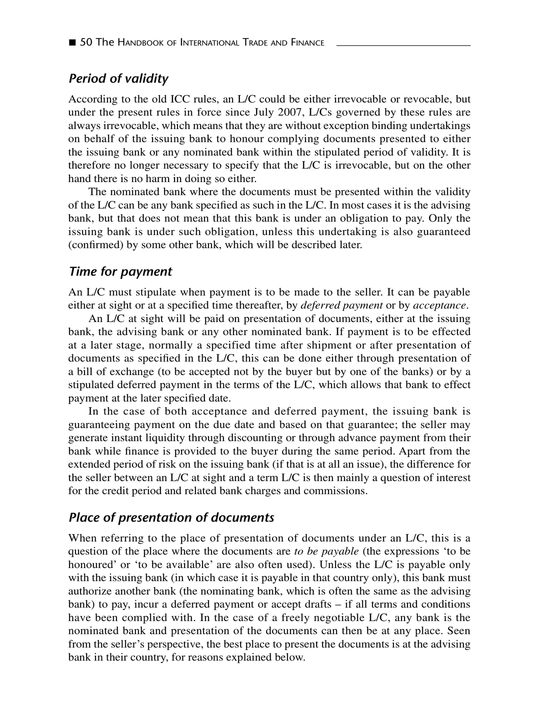 The Handbook of International Trade and Finance, Андерс Грат
