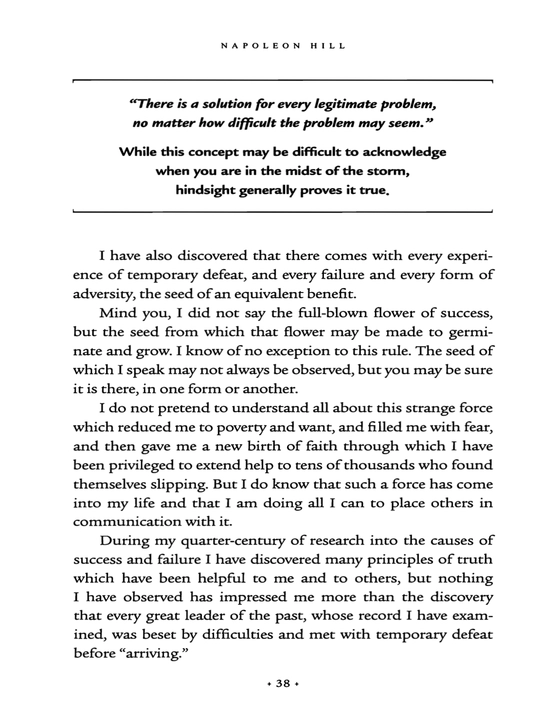 Outwitting the Devil: The Secret to Freedom and Success