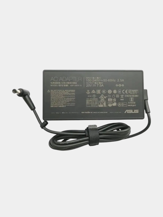 Блок питания для игровых ноутбуков моделей Asus 20V7.7A 150W Slim 6.0x3.7 с иголкой внутри