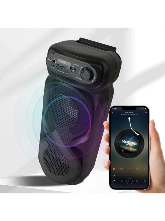 ZQS4210 / 4270M / 4273M / 6227 – портативная Bluetooth колонка с микрофоном и LED