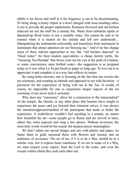 The Way of Tea: Health, Harmony and Inner Calm