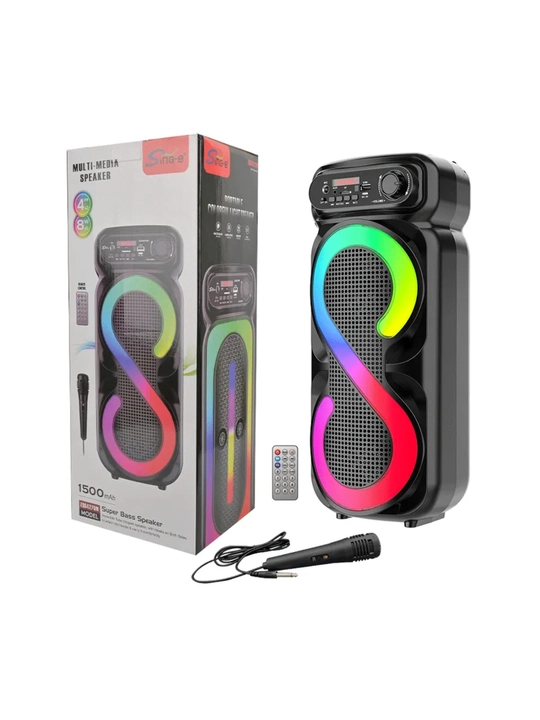ZQS4210 / 4270M / 4273M / 6227 – портативная Bluetooth колонка с микрофоном и LED - 