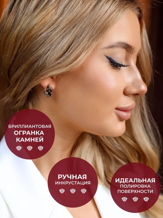585RG bijuteriya tilla qoplamali toʻplami tabiiy sirkon toshi bilan, nozshik585rg